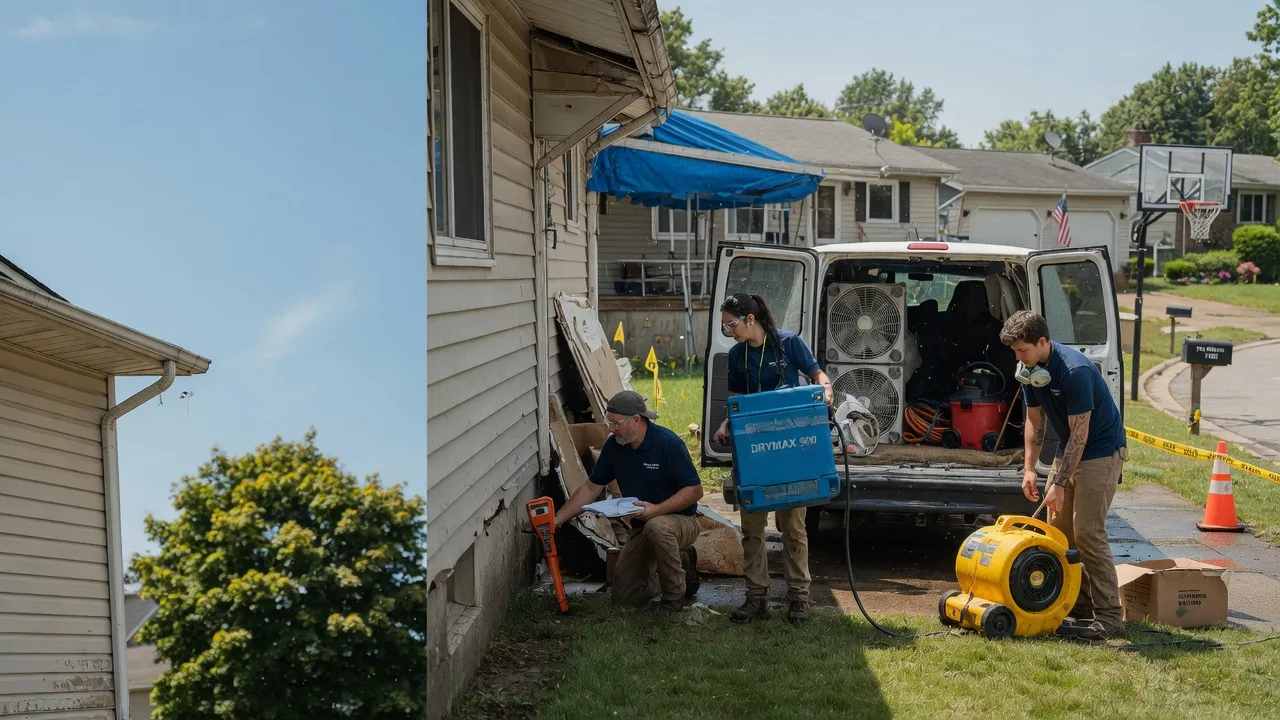 Ceiling Leak Cleanup in Almont, ND near me