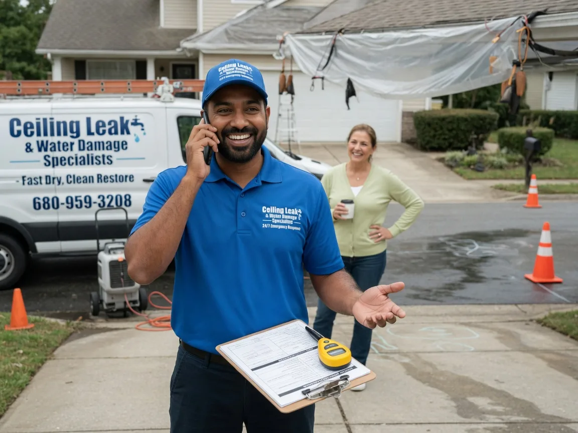 Ceiling Leak Cleanup Almont, ND FAQs